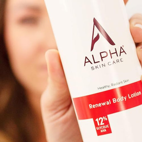 Skin Care Loção Corporal Revitalizante com 12% de AHA Glicólico, Hidratante Diário Multiuso Simples e Eficaz, Hidrata e Esfolia com Anti-Envelhecimento, 12 ml (Pacote com 2) - Alpha
