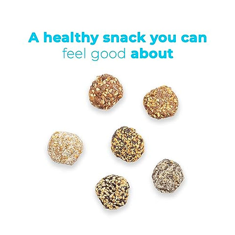 Betty Lou's - Betty Lou’s Energy Balls – Pack Variedade de Proteínas | Bolinhas de Proteína sem Glúten | Não Transgênico, Alto Teor de Fibra, Sem Açúcares Refinados | Energia Saudável para Adultos