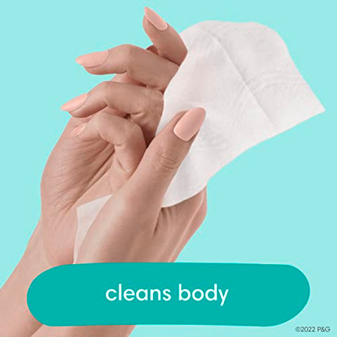 Lenços Umedecidos Multiuso, Chuva Refrescante, Corpo, Rosto – 80 Unidades - Pampers