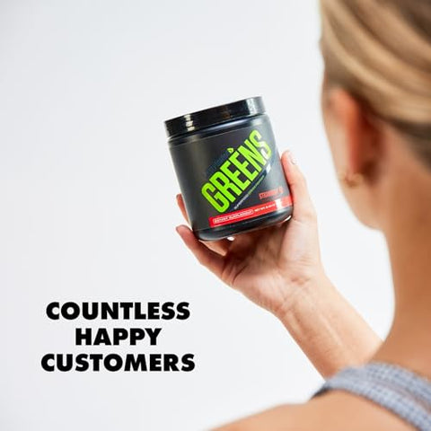 Greens Strawberry – Pó Premium de Verdes – V Shred – 100g - Sculpt Nation