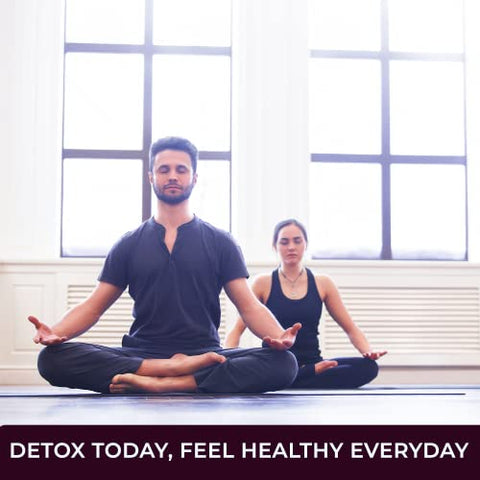 Wellgenix - Omni Detox Cleanse Drink – Suco Detox para Limpeza Completa do Corpo – Sabor Uva – Fórmula 100% Natural para Desintoxicação do Corpo Inteiro – Limpeza Rápida do Corpo Enriquecida com Vitaminas