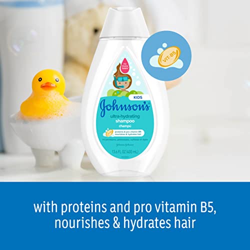 Johnson's Baby - Shampoo Johnson’s Baby Ultra-Hidratante Sem Lágrimas para Crianças com Pro-Vitamina B5 – 200ml