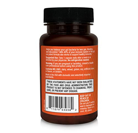 Natures Instincts - Ultra Spore Probiótico com Cepas Vivas | Probiótico Diário à Base de Solo para Suporte Digestivo | Marca Ultra Spore