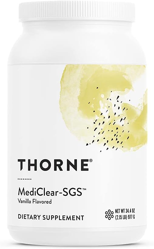 MediClear-SGS – Pó de Bebida à Base de Proteína de Arroz e Ervilha com Perfil Multivitamínico-Mineral Completo – Suporte Fundamental, Elimine Toxinas Ambientais e Alimentares - THORNE