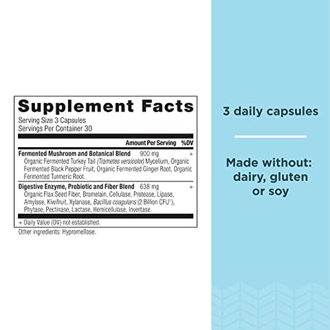 Enzimas Digestivas Ancient Nutrition, Suporte à Saúde Intestinal, Função Digestiva Saudável, 90 Ct