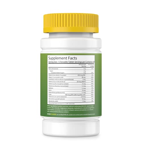 Halal Kids Multivitamina Mastigável: Vitaminas Essenciais para Imunidade e Ossos – Marca Noor Vitamins - Noor Vitamins