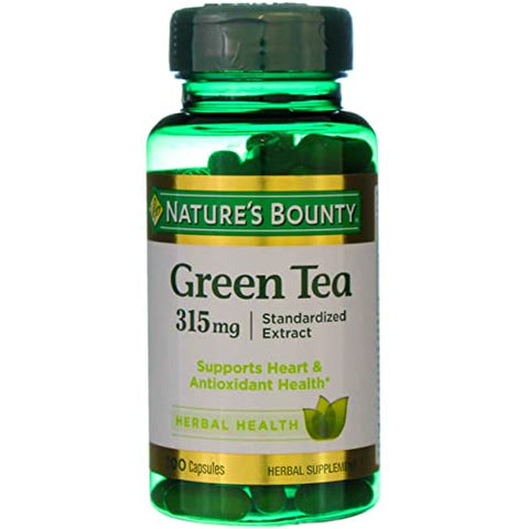 Nature's Bounty - Nature’s Bounty Extrato de Chá Verde 315 mg Cápsulas 100 un (Pacote com 4) – Green Tea Extract