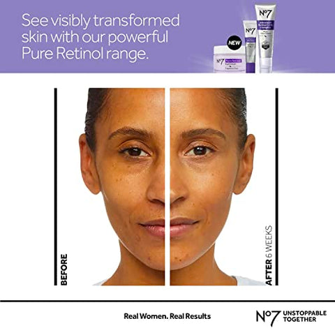 Creme para os Olhos com Retinol Puro – 0,5% Retinol para Linhas Finas e Rugas – Peptídeos de Colágeno Manteiga de Karité Hidratante - No7