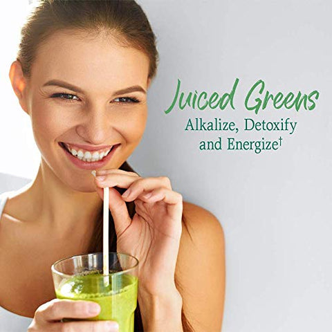 Raw Organic Perfect Food – Pó de Verdes Superfood Juiced – Sabor Maçã – 100g - Garden of Life