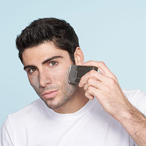 Barra de Limpeza Profunda de Lama Marinha para Cuidados com a Pele, Tamanho de Viagem, Barra de Limpeza Facial de Carvão Purifica, Desobstrui os Poros, Absorve o Excesso de Oleosidade, 50g, Preto - Erno Laszlo