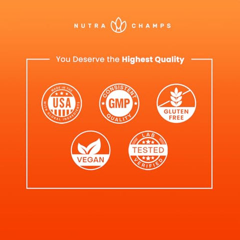 NutraChamps - Suplemento de Força Óssea | Cálcio Vegetal 600mg | Vitamina D3 2000 UI, K2, Magnésio, Potássio, Zinco, Boro