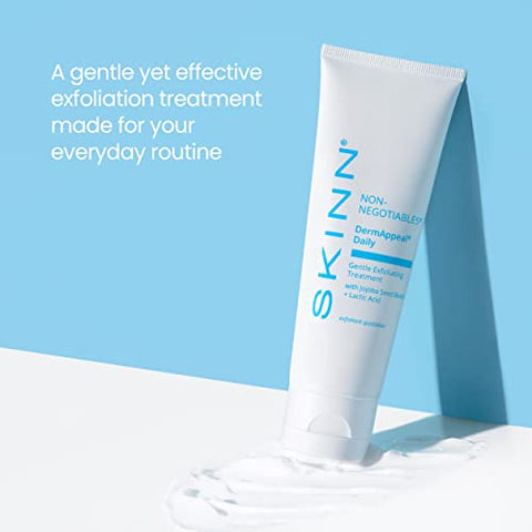 Dermappeal Daily by SKINN – Esfoliante Facial Suave com Jojoba para Pele Sensível (50g)