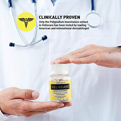 Antioxidante para a Pele 60 Cápsulas (2 Pacotes) – Proteção Solar e Antienvelhecimento - Heliocare