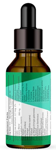 LIVORKA - GlucoFreedom Drops – Fórmula Avançada, 5 Frascos para 5 Meses