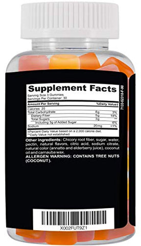 Clinical Daily - CLINICAL DAILY Fiber Max – Gomas Veganas de Alta Fibra para Adultos – Marca Líder em Gomas de Fibra