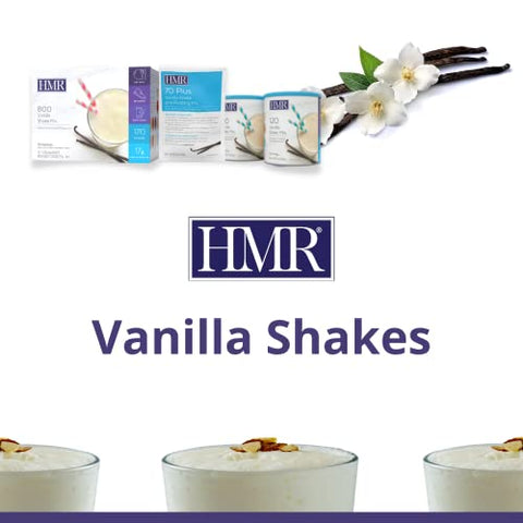 120 Shake Substituto de Refeição em Pó “NOVO” | Mistura de Shake de Baunilha para Apoiar a Perda de Peso Saudável | 12g de Proteína | Bebida Nutricional | Alimento de Baixa Caloria | 12 Porções - HMR