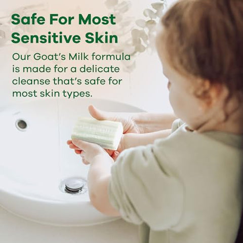 Australian Botanical Soap - Sabonete Botânico Australiano – Barras de Sabonete de Leite de Cabra com Soja – Triplo Moído, Duradouro, Base de Sabonete Natural, Óleo de Plantas Puro – Mulheres