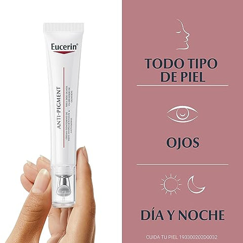 Face Antipigment Creme Contorno de Olhos 15ml – Redução de Manchas e Hidratação - Eucerin