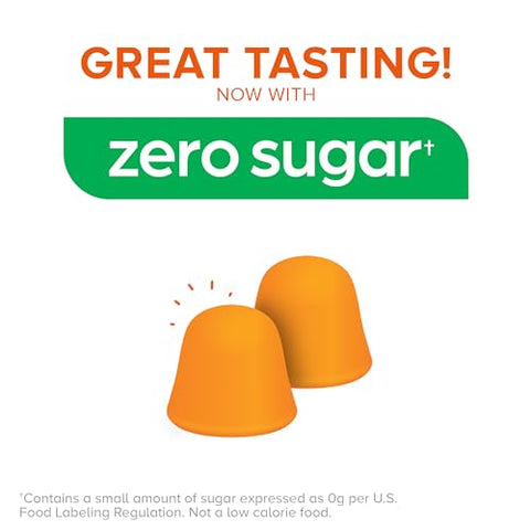 Zero Sugar Gummies de Cúrcuma, 500mg Curcumina, Suporte para Articulações, Alta Absorção, Vegetariano, Sem Glúten, 120 Unidades - Qunol