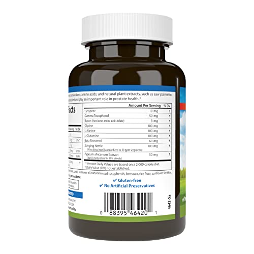 Nutra-Support Próstata com Saw Palmetto | Suporte Nutricional para a Próstata | 60 Cápsulas - Carlson