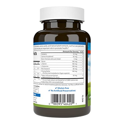 Nutra-Support Próstata com Saw Palmetto | Suporte Nutricional para a Próstata | 60 Cápsulas - Carlson