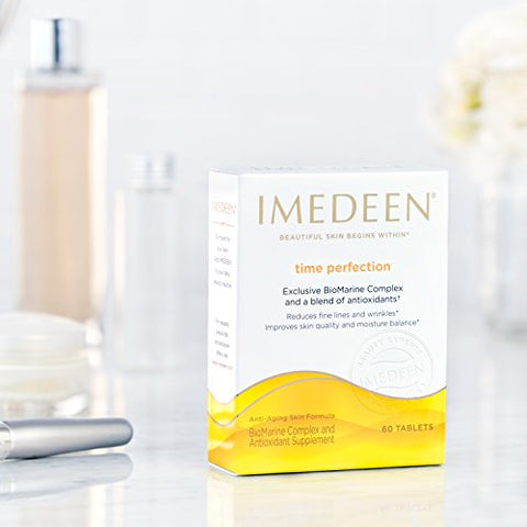 Time Perfection – Fórmula de Cuidados com a Pele Anti-Envelhecimento (60 Comprimidos) – Beleza e Suplemento para um Mês - Imedeen