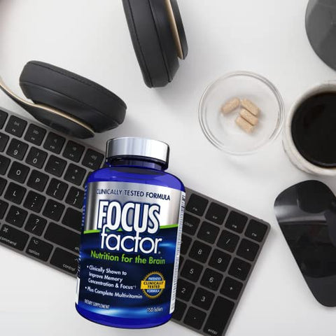 Nutrição para o Cérebro, Memória Melhorada - Focus Factor