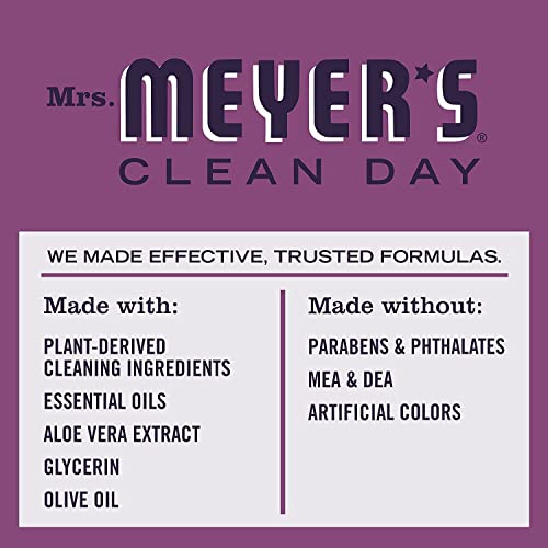 MRS. MEYER'S CLEAN DAY - Refil Sabonete Líquido para as Mãos Plum Berry MRS. MEYER’S CLEAN DAY 33 fl oz (Pack com 2)