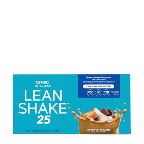 Total Lean Shake – Coco Caramelo – 414ml | 12 Garrafas - GNC