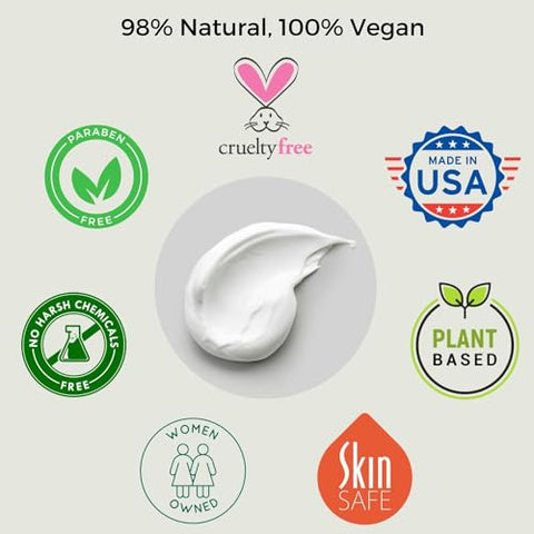 RaGaNaturals - Loção Corporal – Manteiga de Karité, Argan, Abacate, Vitamina E – Hidratante Sem Fragrância – 250ml
