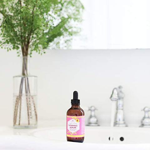 Óleo de Vitamina E Leven Rose 100% Puro Orgânico Natural para Rosto e Pele Seca