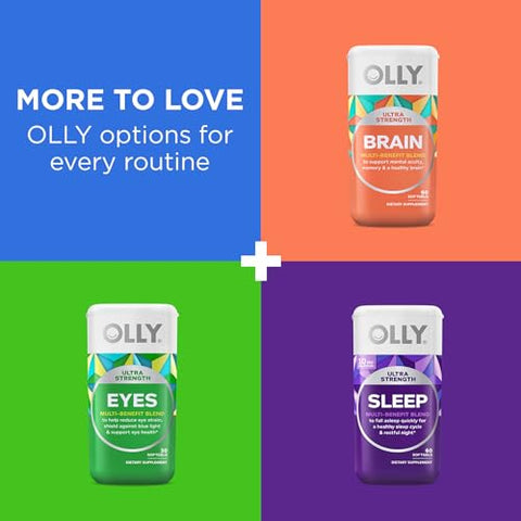 Ultra Joint Softgels – Extrato de Boswellia, Cúrcuma, Vitamina D, Boro – 30 Dias de Suprimento – 30ct - OLLY