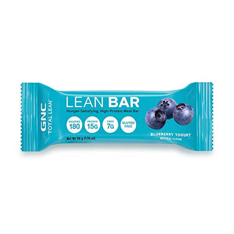 Total Lean Bar Twin Pack Blueberry Yogurt – 5 Barras – Suporte ao Metabolismo Saudável - GNC