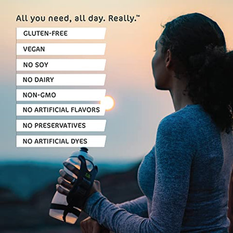 Endurance Fuel: Pó para Bebida Esportiva de Única Porção com Eletrólitos, Sem OGM, Livre de Soja, Laticínios e Glúten, Vegano, Sem Sabor, Embalagem com 12 Unidades - Tailwind Nutrition