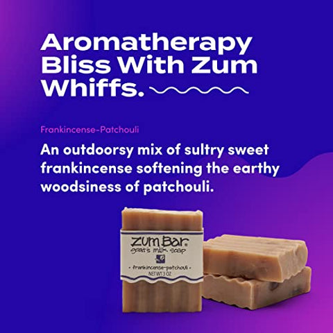 Bar Sabonete de Leite de Cabra – Misturas Frescas – Sal Marinho, Sândalo-Cítrico, Capim-Limão, Patchouli-Laranja, Lavanda-Alecrim, Lavanda-Menta – 85g (Pacote com 6) - Zum