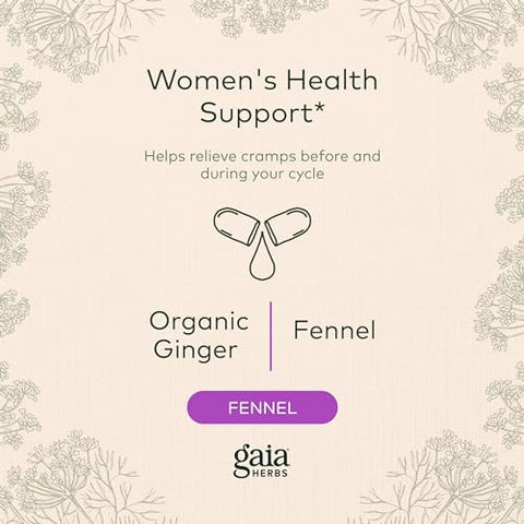 Cramp Relief – Equilíbrio Hormonal com Ervas para Alívio de Cólicas - Gaia Herbs