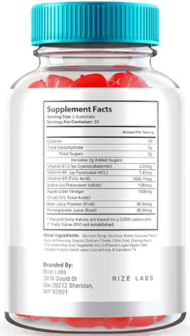 rize labs - (3 Pacotes) Gomas de Saúde Keto com ACV – ACV Keto Saúde 750mg Perda de Peso Avançada ACV para Saúde Keto Gomas com Vinagre de Maçã AC Keto Suplemento ACV Gordura Abdominal (180…)
