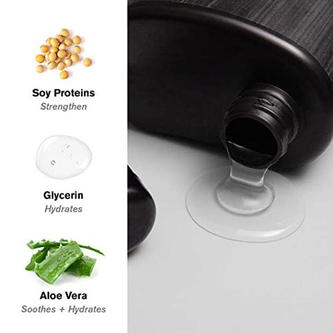 Sabonete Líquido 3 em 1 para Homens – Limpeza e Nutrição da Pele e Cabelo com Proteínas de Soja, Aloe Vera e Âmbar – 300ml - Every Man Jack