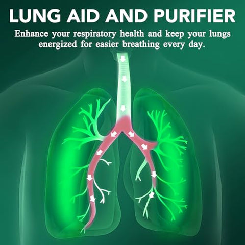 Generic - Gotas de Mullein para os Pulmões – Extrato de Folha de Mullein – Limpeza Respiratória para Fumantes – 60 ml