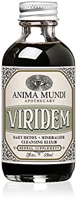 Anima Mundi Apothecary - Anima Mundi Viridem Greens Detox Elixir – GI: Elixir Detox de Verdes para Desintoxicação – 100g