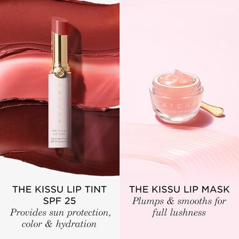 TATCHA - Protetor Labial Tonalizante Hidratante Kissu SPF 25 – Camellia | 4g