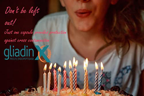 GliadinX - Digestão do Glúten, Suporte Cientificamente Comprovado para Dietas Estritamente Livres de Glúten para Doença Celíaca e Intolerância ao Glúten, Suplementos Seguros para Celíacos – 90 Cápsulas