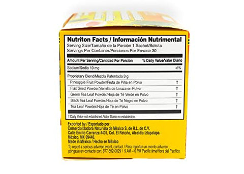 PIÑALIM - Te Pinalim Tea GN Vida – Kit 90 Dias – Chá Emagrecedor – 3 Caixas – 270g