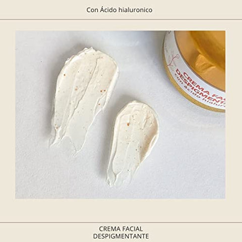 Rossy Trujillo - Creme Facial Despigmentante com Ácido Hialurônico e Zinco – 50g
