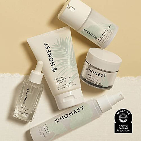 Hidratante Leve Diário para Pele Sensível | Ácido Hialurônico e Fitocomplexo Calmante | EWG Verificado, Vegano Cruelty Free | 50 ml - Honest Beauty