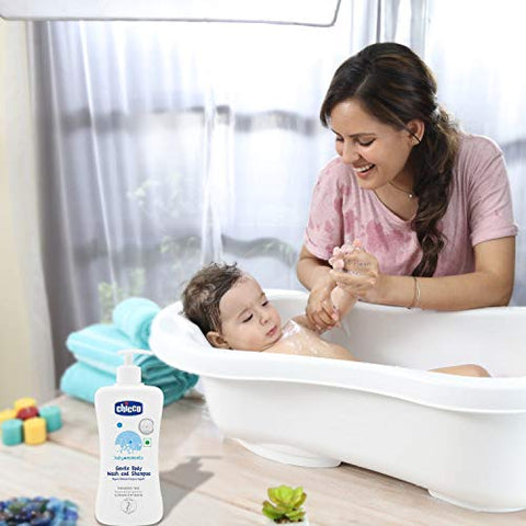 Baby Moments – Shampoo e Sabonete Líquido Suave (500ml) - Chicco