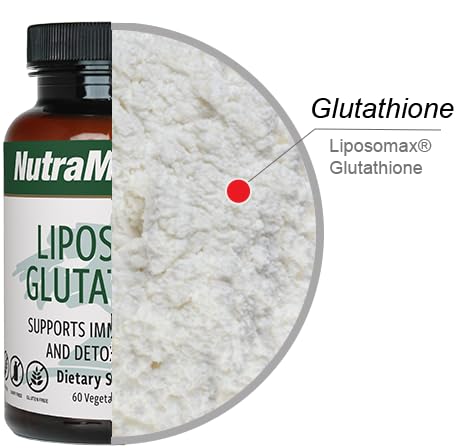 Liposomal Glutationa – Desintoxicação Completa, Limpeza e Suporte Imunológico – Fórmula para Absorção Ótima – Livre de Soja, Laticínios e Glúten (60 ml) - NutraMedix