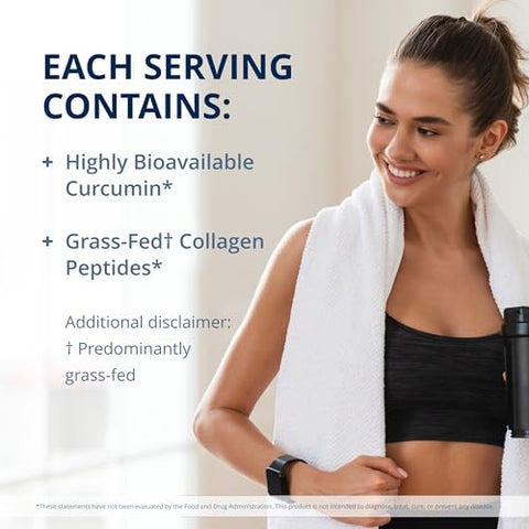 Golden Fusion: Curcumina Altamente Bioabsorvível e Peptídeos de Colágeno de Pasto†, 30 Porções - Metagenics