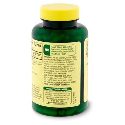 FUSION SHOP STORE Smart choices,meaningful life! - Spring Valley Cápsulas de Vinagre de Maçã – 450 mg 100 un Melhora Digestão Energia e Imunidade (Pacote de 1)