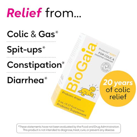 Baby Probiotic Drops – Essenciais para Cólicas do Bebê | Marca BioGaia - BioGaia